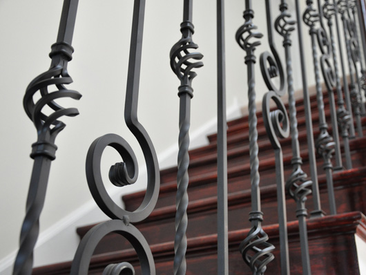 metal stair rail bannister 4