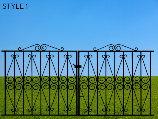 wrought iron gates 1