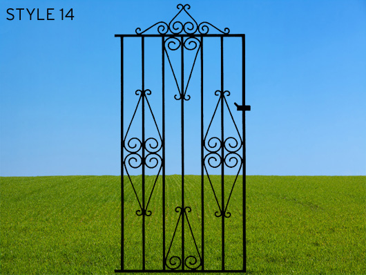 wrought iron gates 14