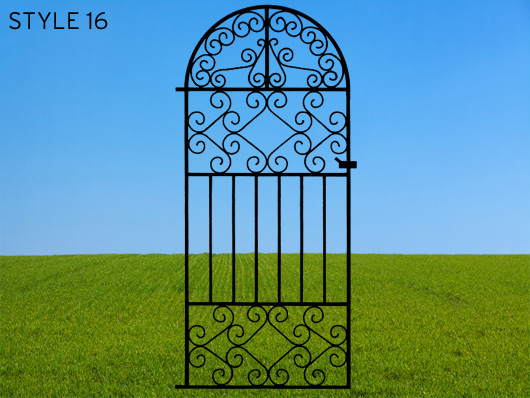 wrought iron gates 16
