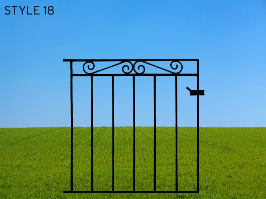 wrought iron gates 18