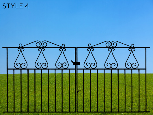 wrought iron gates 4