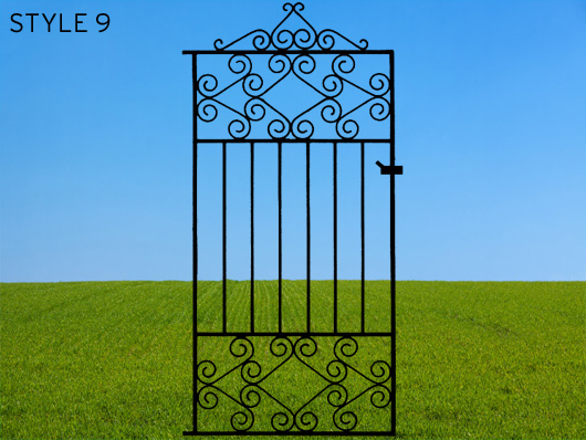 wrought iron gates 9