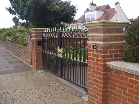 decorative metal gates