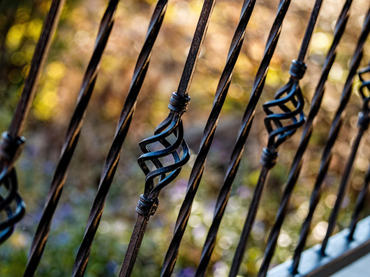 wrought iron railings