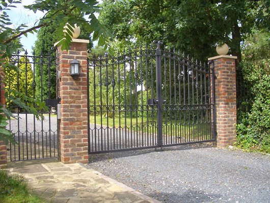 wrought iron gates