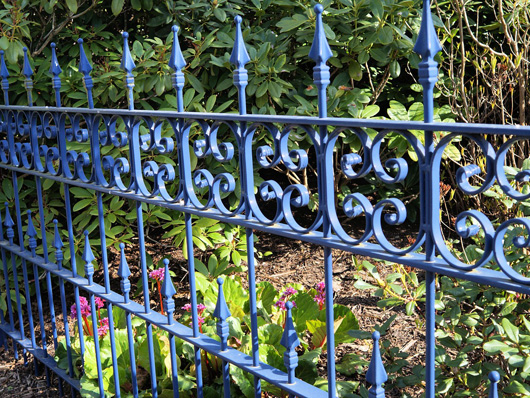 decorative wrought iron railings