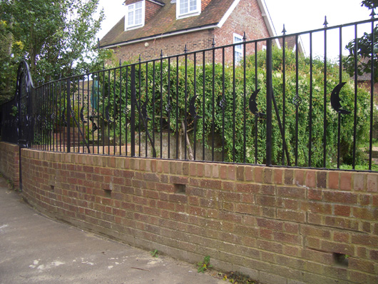 decorative metal railings